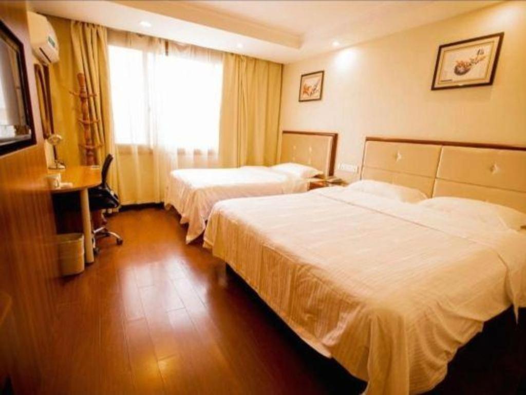 Greentree Inn Suzhou Guanqian Yangyuxiang Metro Station Business Hotel Buitenkant foto