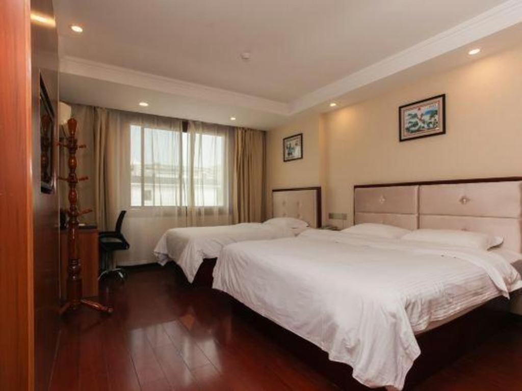 Greentree Inn Suzhou Guanqian Yangyuxiang Metro Station Business Hotel Buitenkant foto